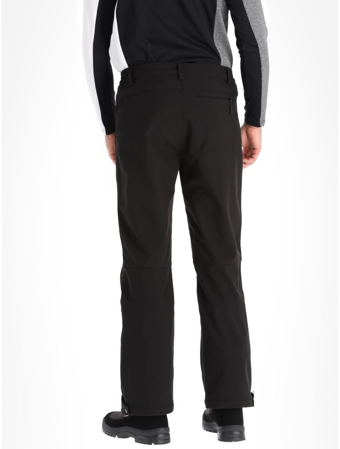 Icepeak, Frankfurt softshell skibroek kort model heren Black zwart 