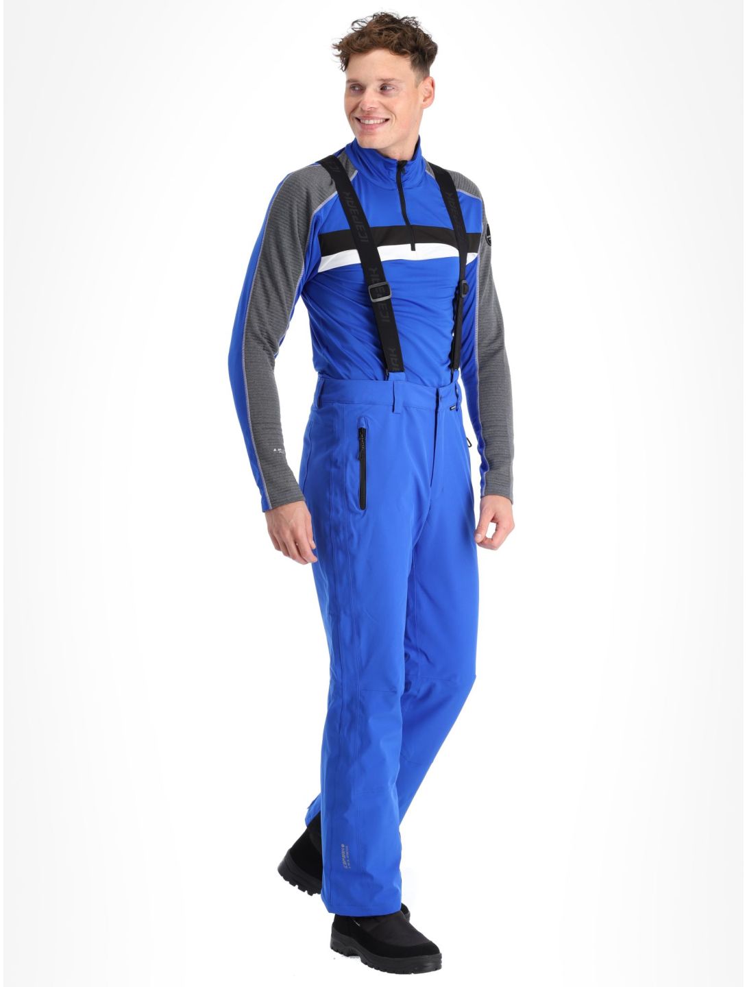 Icepeak, Freiberg BA Skibroek Gevoerd heren Blue Blauw 