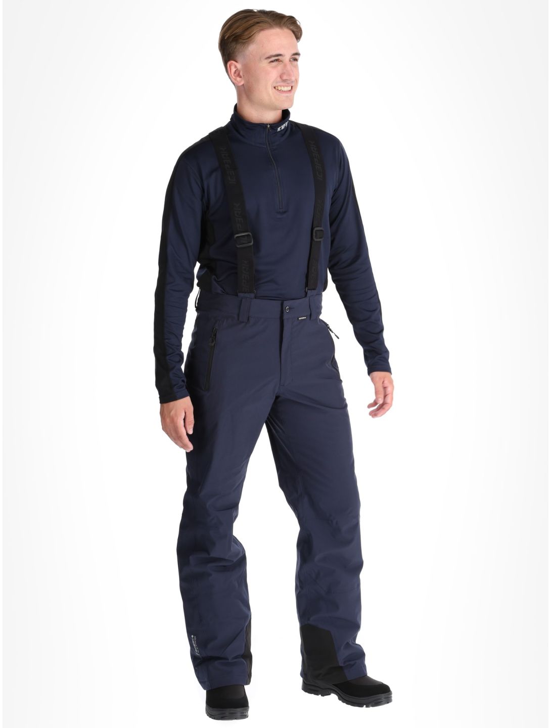 Icepeak, Freiberg BA Skibroek Gevoerd heren Dark Blue Blauw 