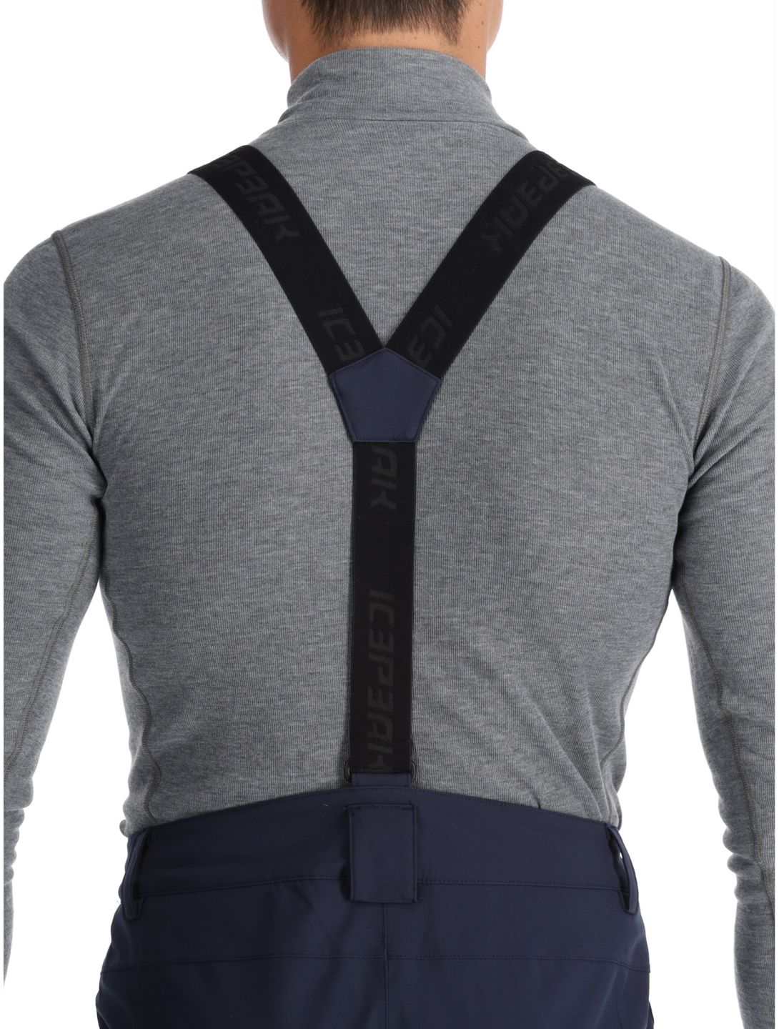 Icepeak, Freiberg BA Skibroek Gevoerd long model heren Dark Blue Blauw 