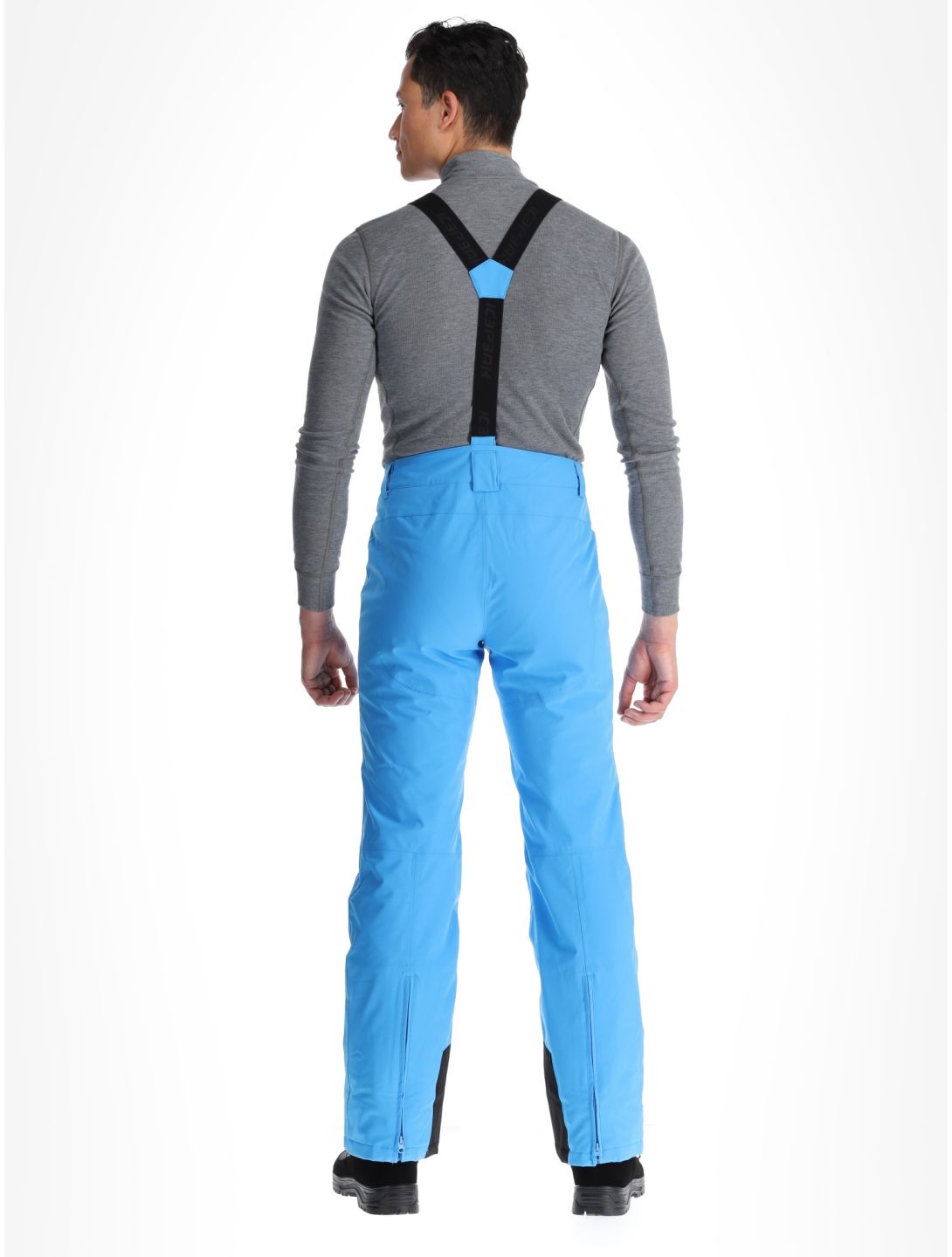 Icepeak, Freiberg BA Skibroek Gevoerd long model heren Sky Blue Blauw 