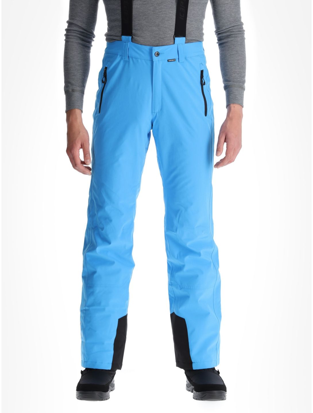 Icepeak, Freiberg BA Skibroek Gevoerd long model heren Sky Blue Blauw 