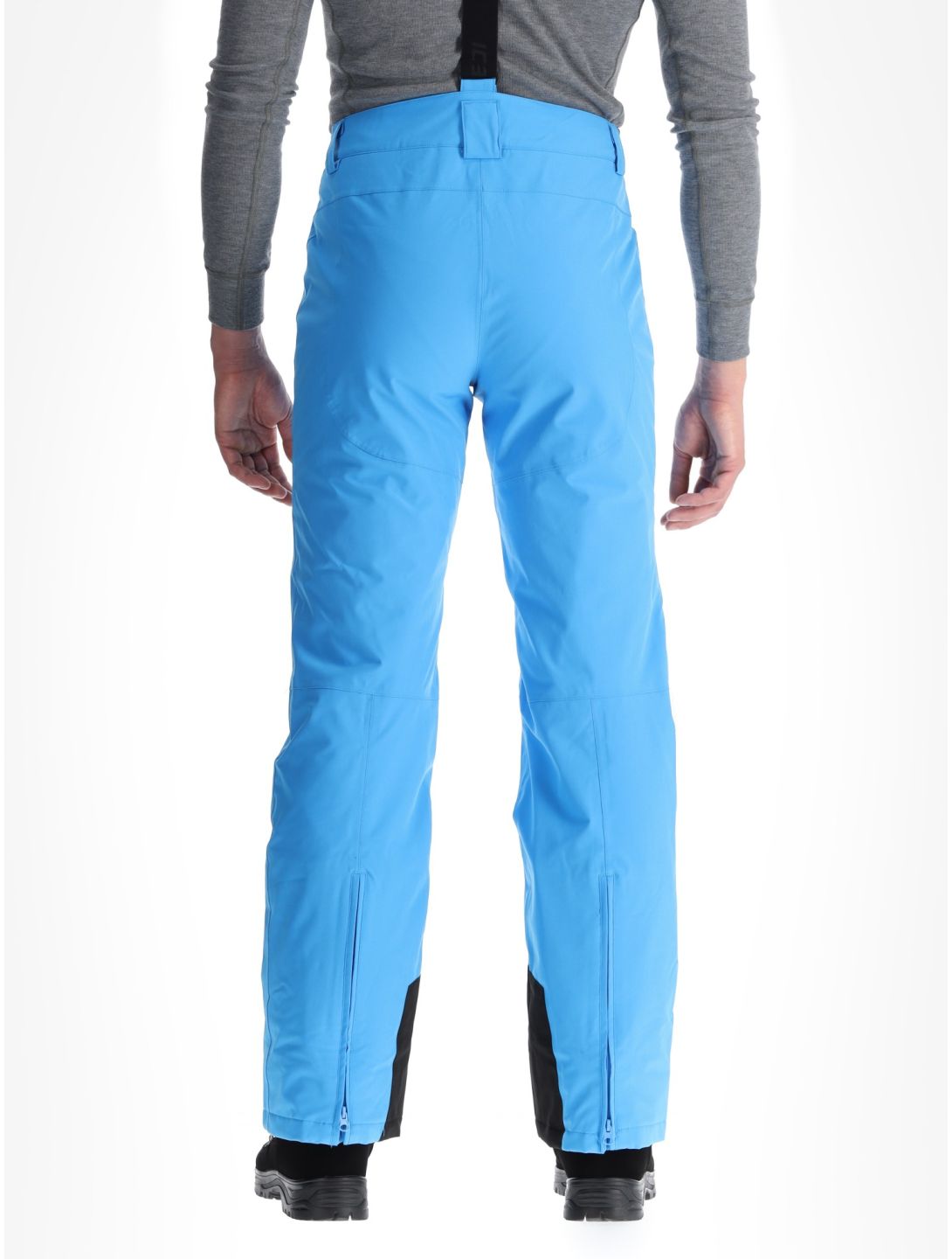 Icepeak, Freiberg BA Skibroek Gevoerd long model heren Sky Blue Blauw 