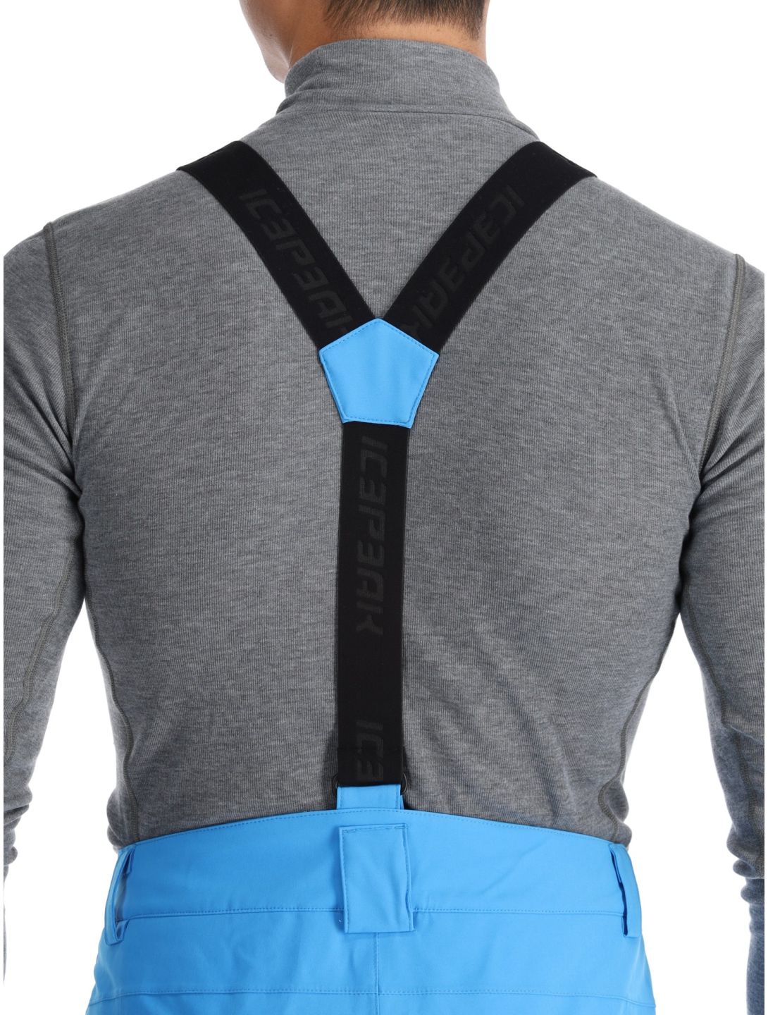 Icepeak, Freiberg BA Skibroek Gevoerd long model heren Sky Blue Blauw 