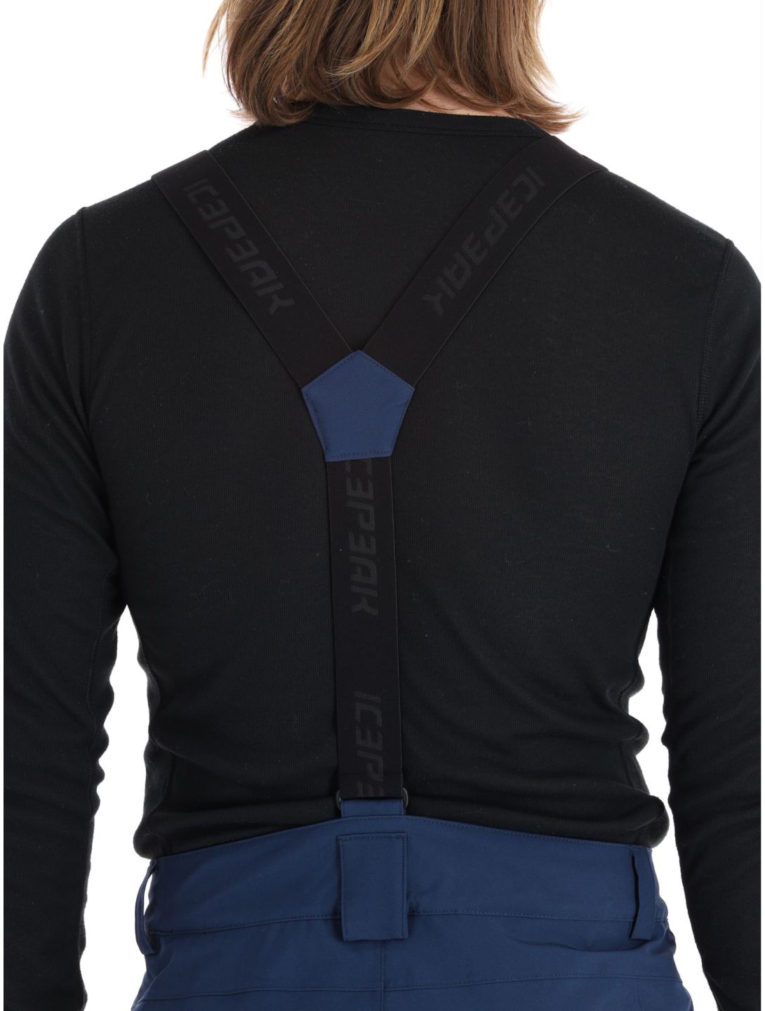 Icepeak, Freiberg skibroek kort model heren Dark Blue blauw 