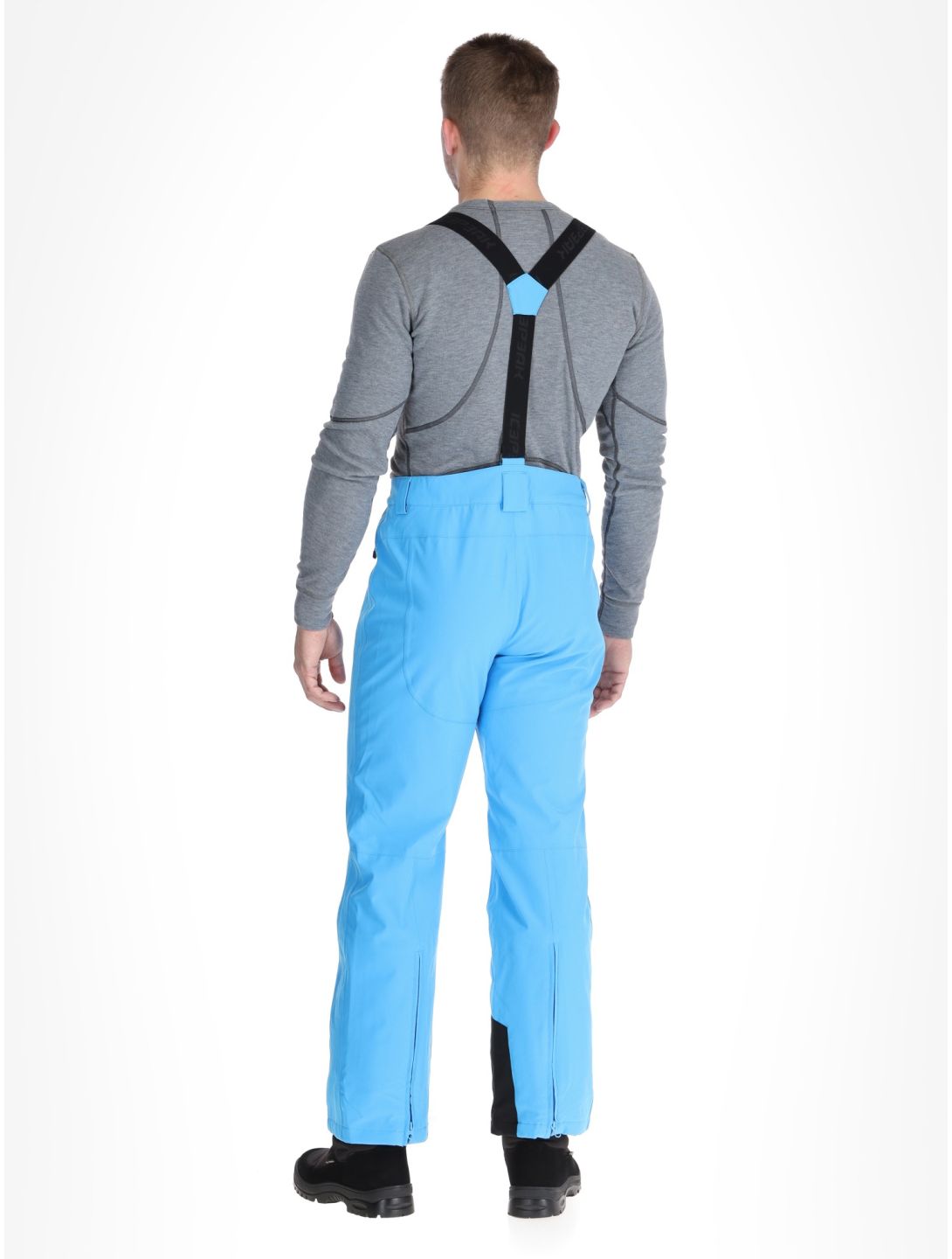 Icepeak, Freiberg BA Skibroek Gevoerd short model heren Sky Blue Blauw 