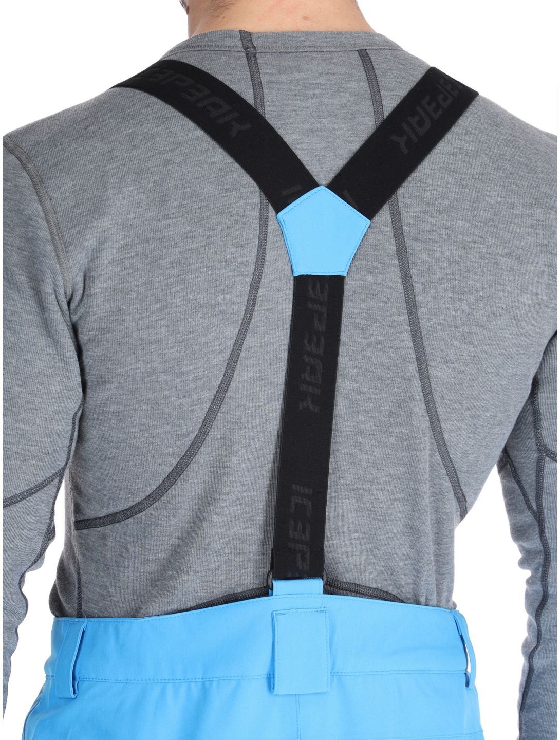 Icepeak, Freiberg BA Skibroek Gevoerd short model heren Sky Blue Blauw 