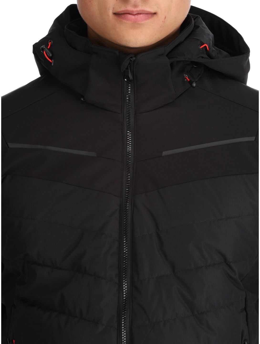 Icepeak, Fremont AA Jas gevoerd heren Black Zwart 