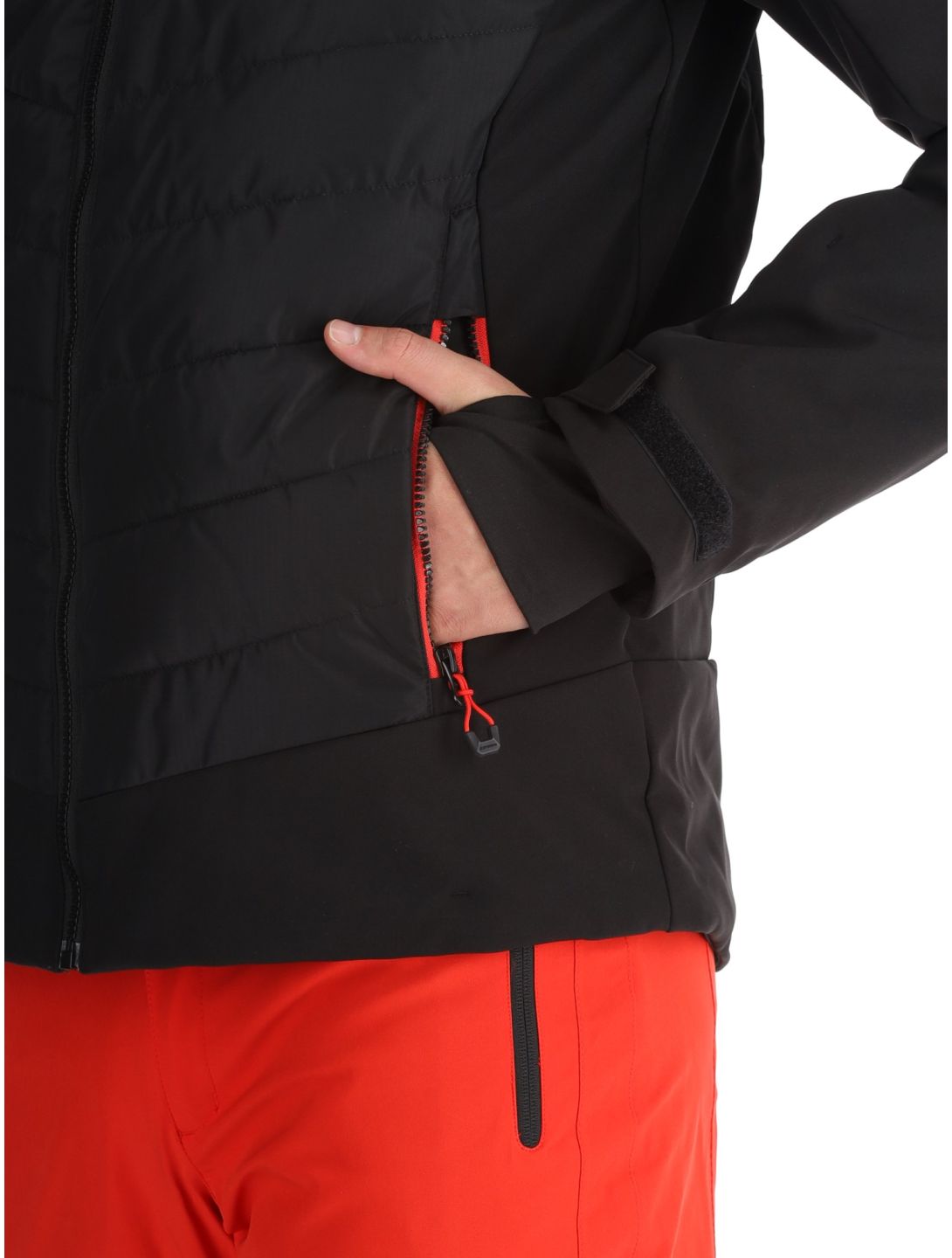 Icepeak, Fremont AA Jas gevoerd heren Black Zwart 