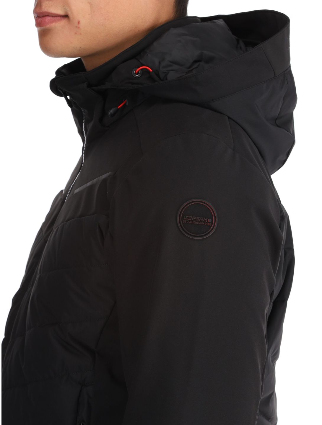 Icepeak, Fremont AA Jas gevoerd heren Black Zwart 