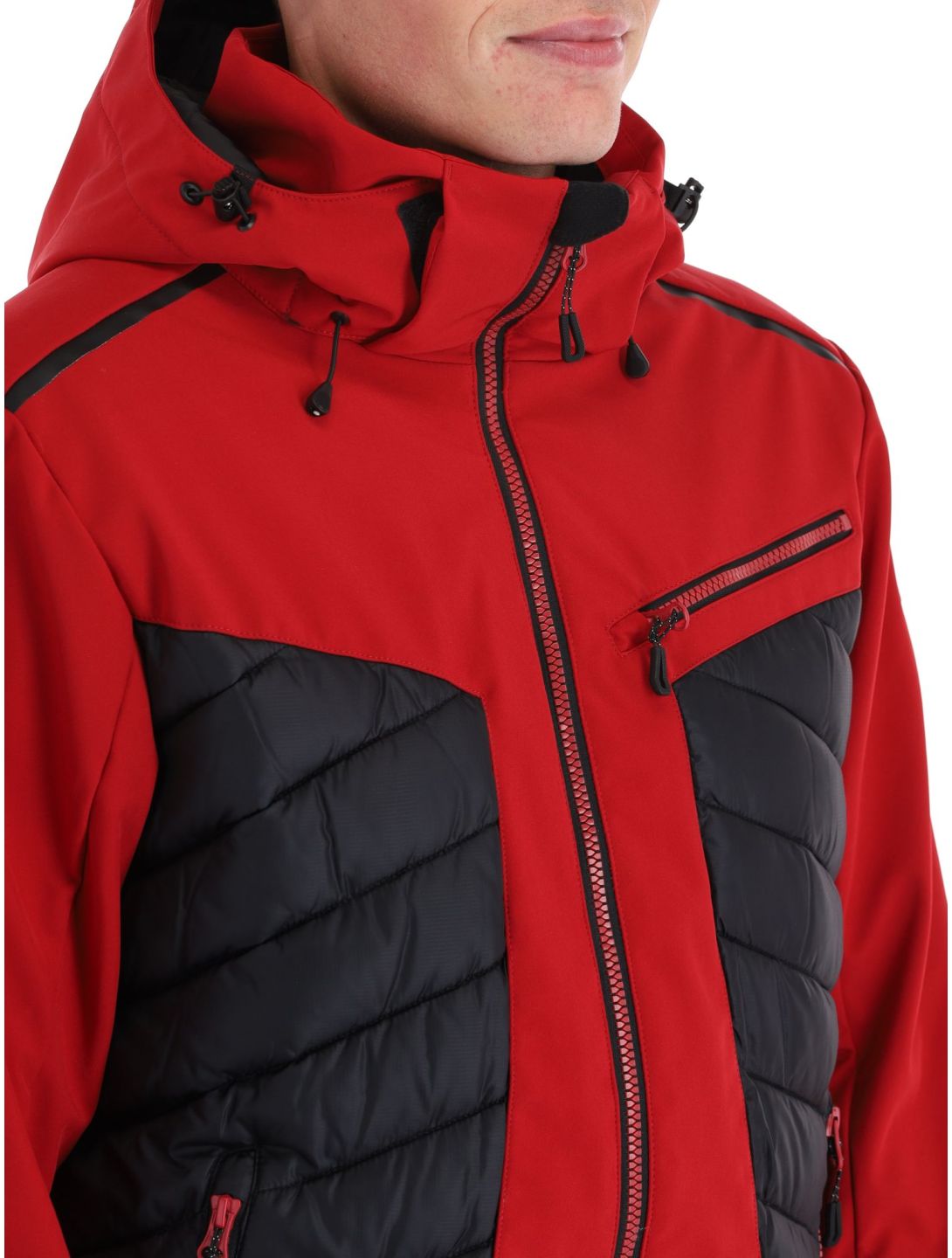 Icepeak, Fremont AA Jas gevoerd heren Burgundy Bordeaux 