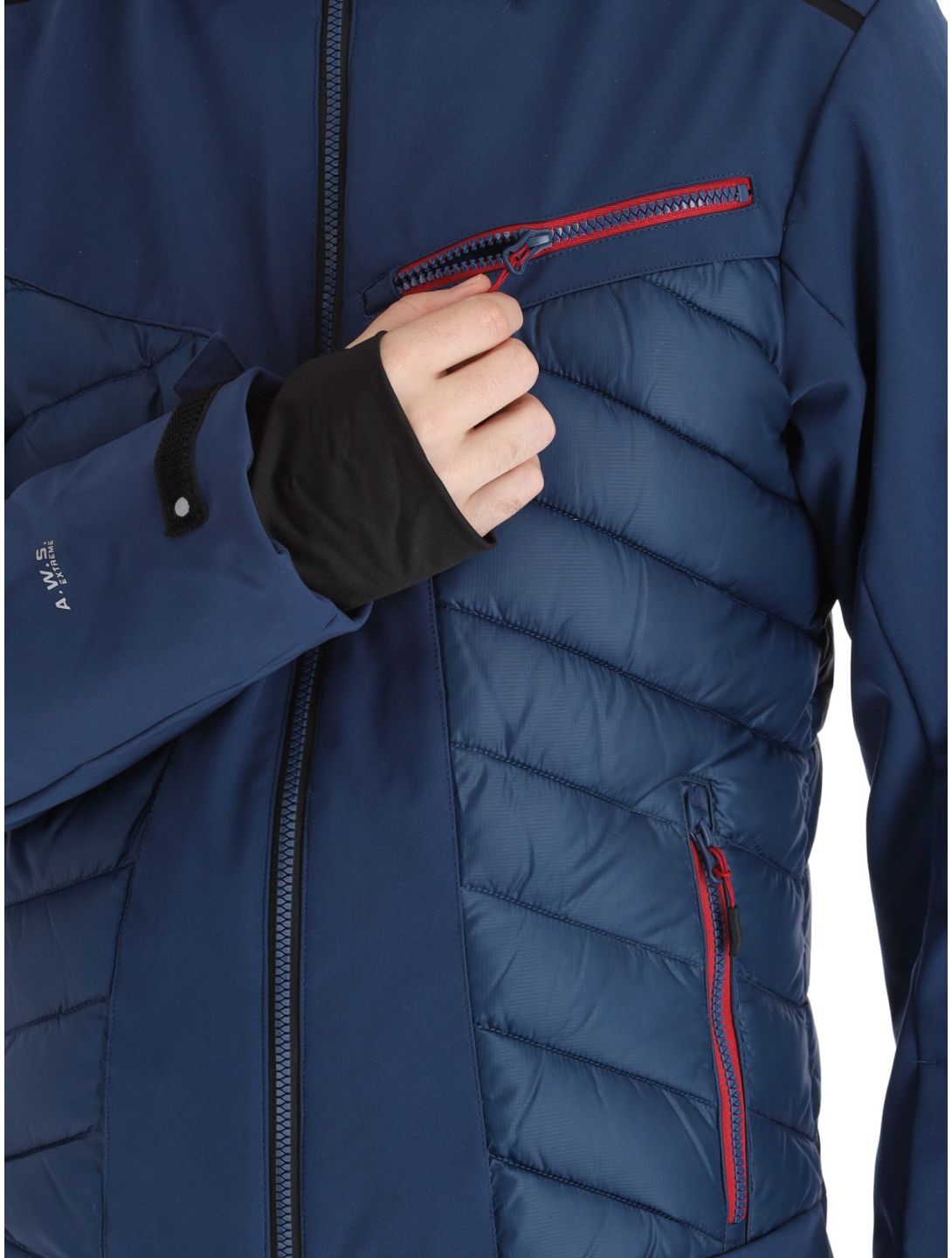 Icepeak, Fremont AA Jas gevoerd heren Dark Blue Blauw 