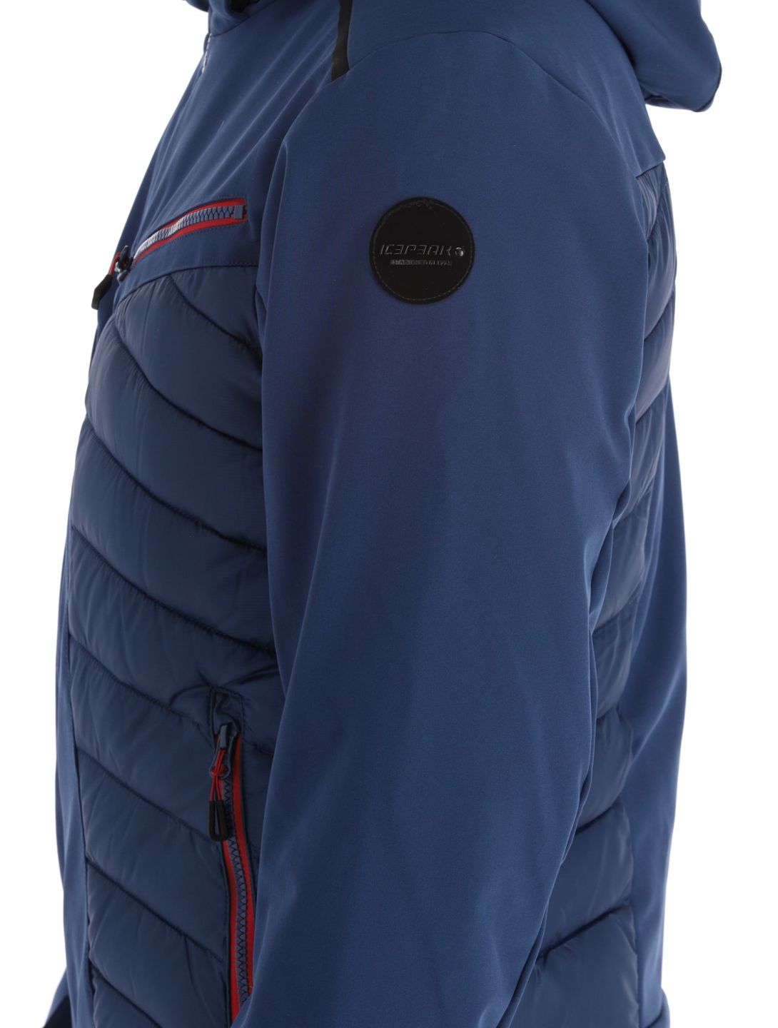 Icepeak, Fremont AA Jas gevoerd heren Dark Blue Blauw 