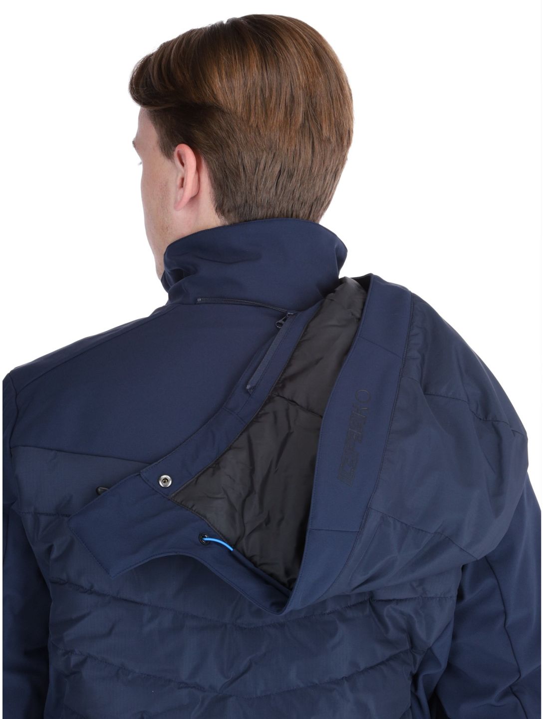 Icepeak, Fremont AA Jas gevoerd heren Dark Blue Blauw 