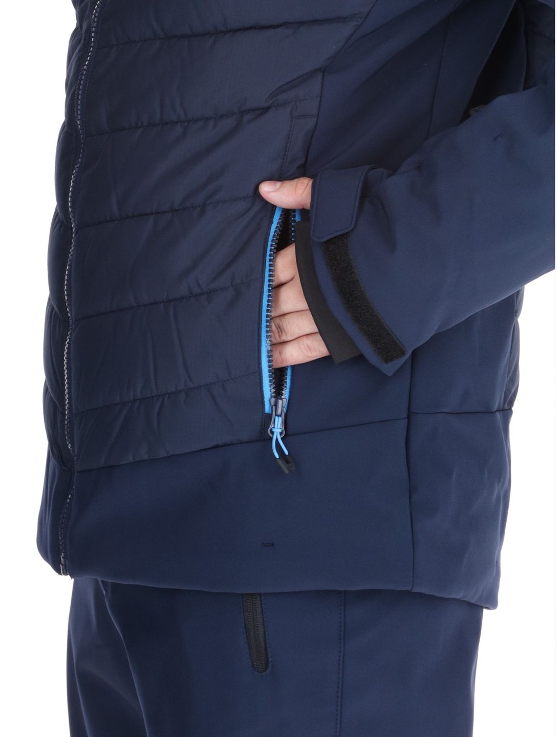 Icepeak, Fremont AA Jas gevoerd heren Dark Blue Blauw 