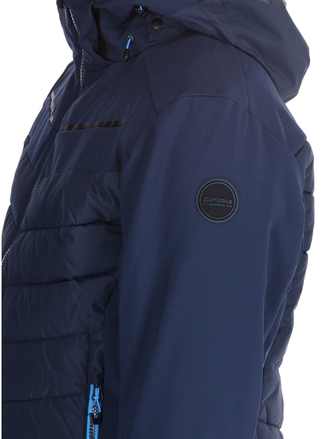 Icepeak, Fremont AA Jas gevoerd heren Dark Blue Blauw 