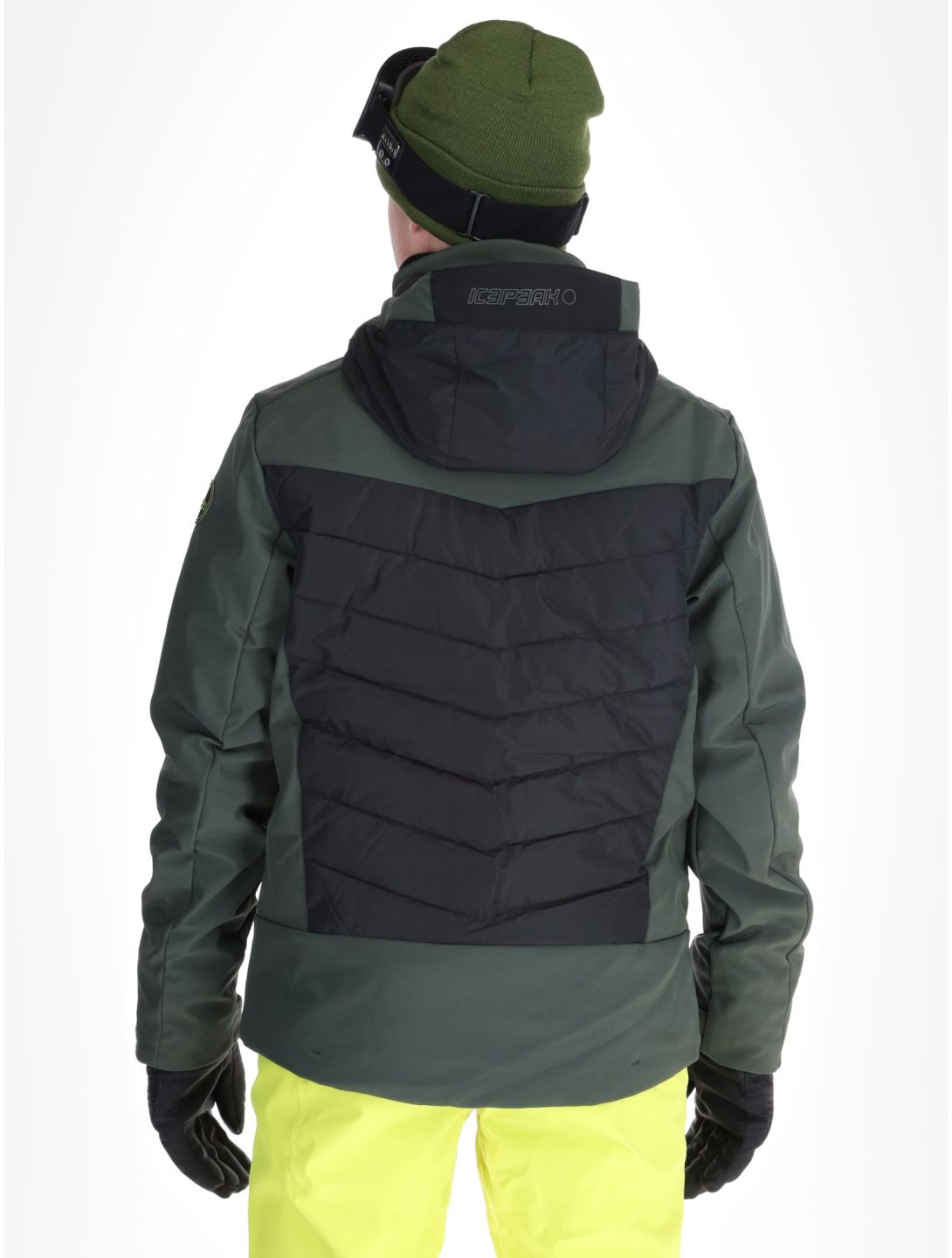 Icepeak, Fremont AA Jas gevoerd heren Dark Olive Groen 