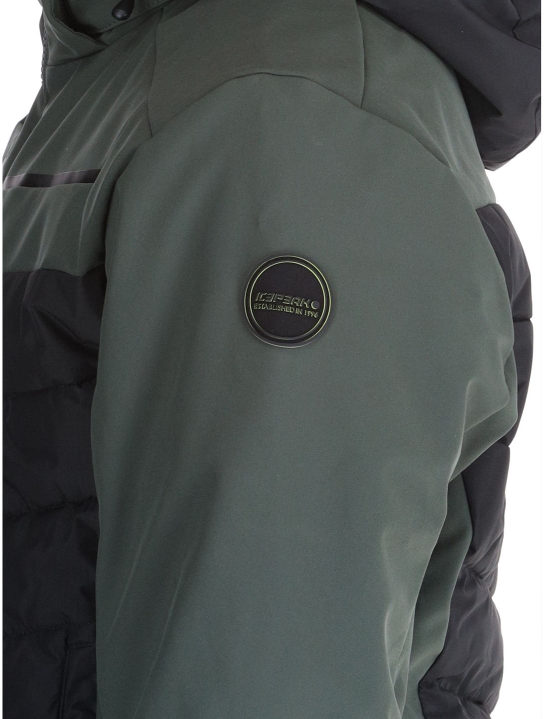 Icepeak, Fremont AA Jas gevoerd heren Dark Olive Groen 