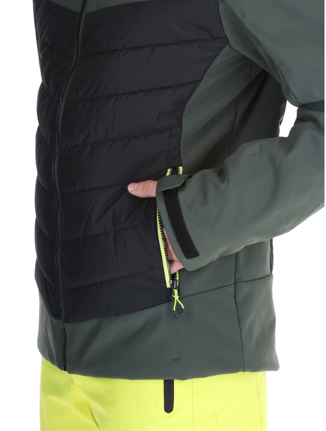 Icepeak, Fremont AA Jas gevoerd heren Dark Olive Groen 