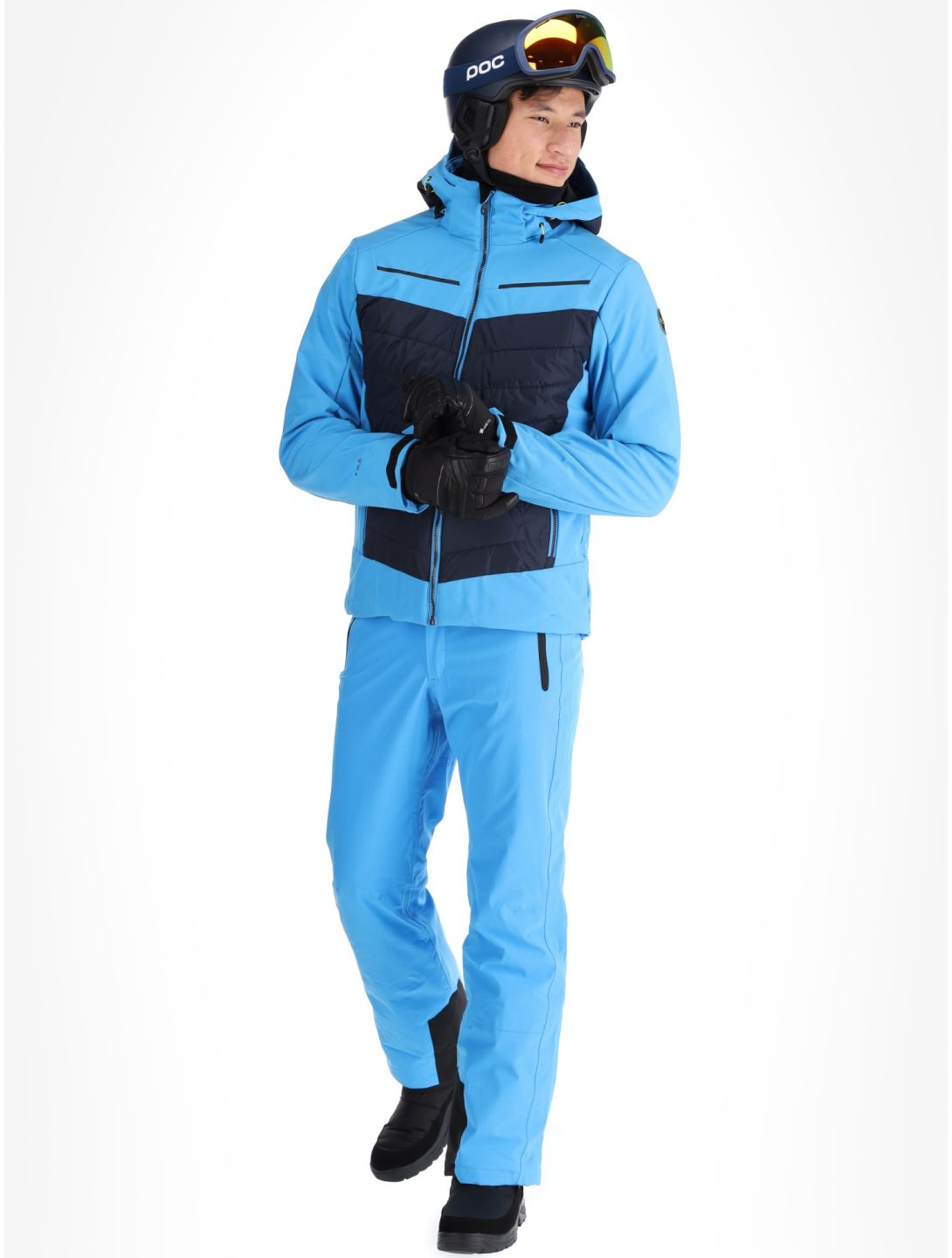 Icepeak, Fremont AA Jas gevoerd heren Sky Blue Blauw 