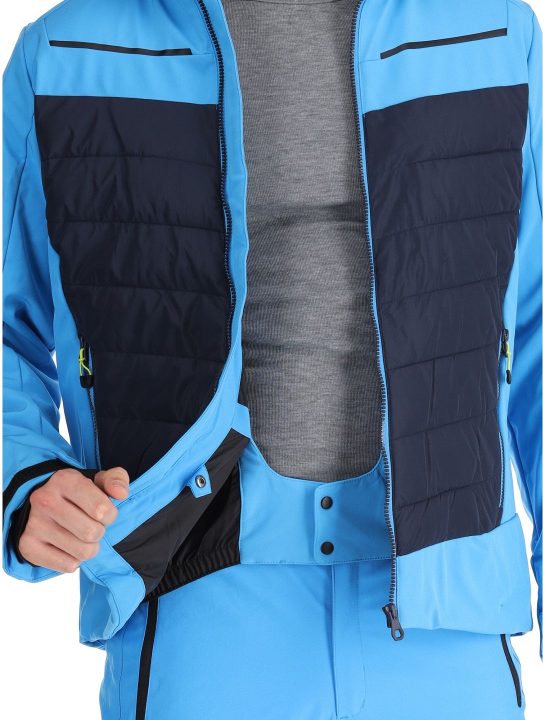 Icepeak, Fremont AA Jas gevoerd heren Sky Blue Blauw 