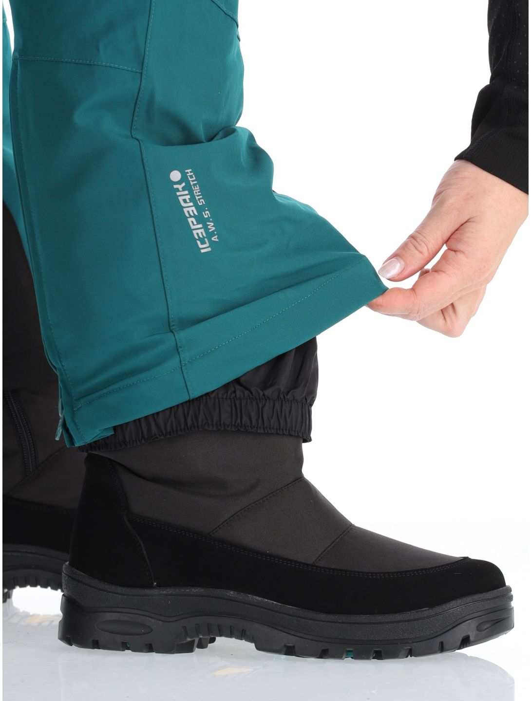 Icepeak, Freyung skibroek dames Antique Green groen 