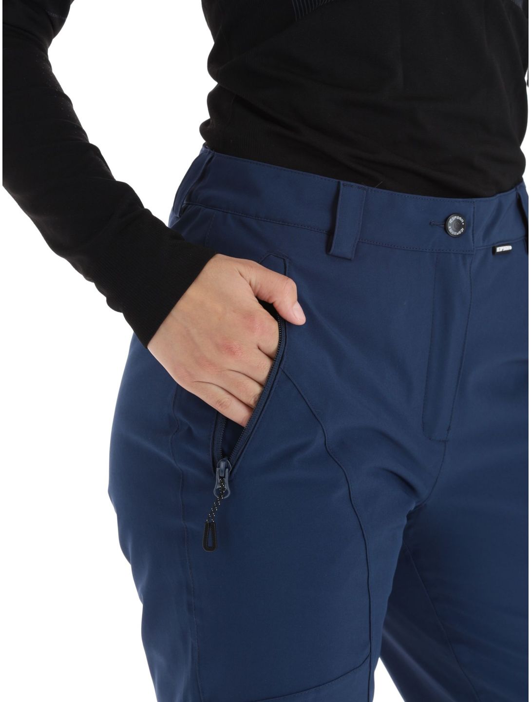 Icepeak, Freyung skibroek kort model dames Dark Blue blauw 