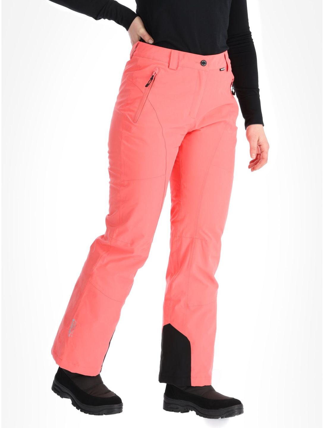 Icepeak, Freyung BA Skibroek Gevoerd short model dames Pink Roze 