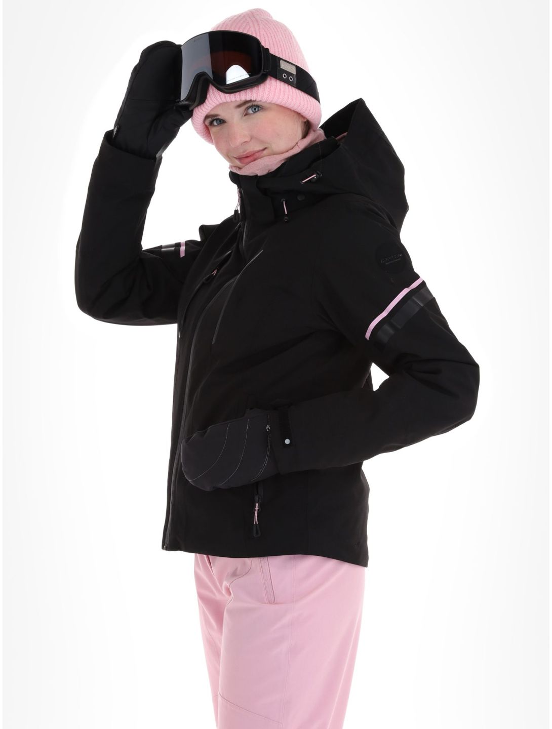 Icepeak, Friona AA Jas gevoerd dames Black Zwart 