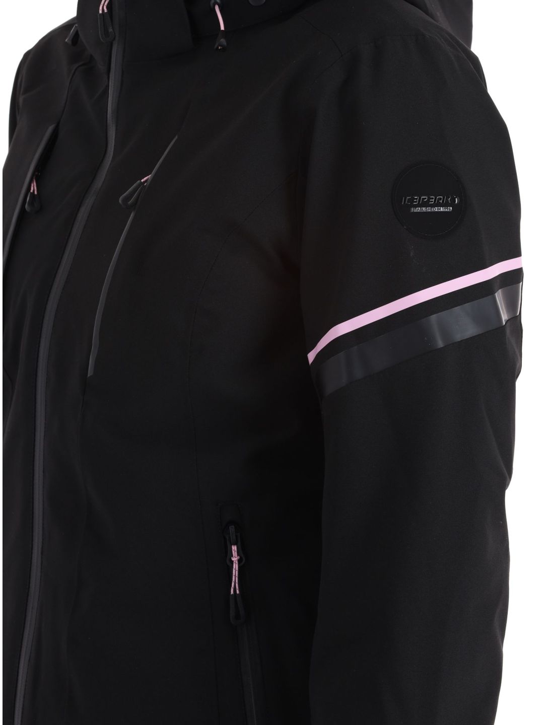 Icepeak, Friona AA Jas gevoerd dames Black Zwart 