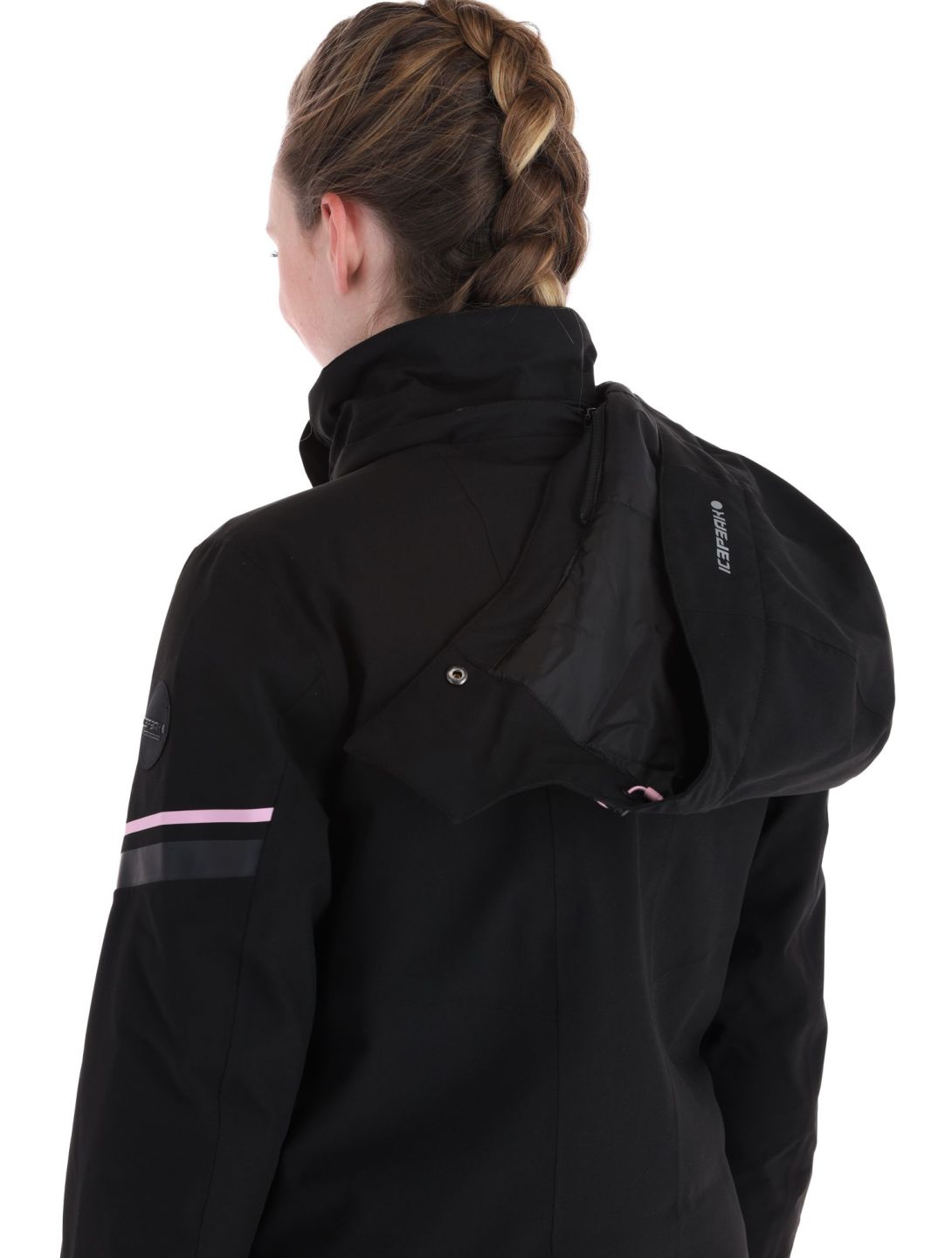 Icepeak, Friona AA Jas gevoerd dames Black Zwart 