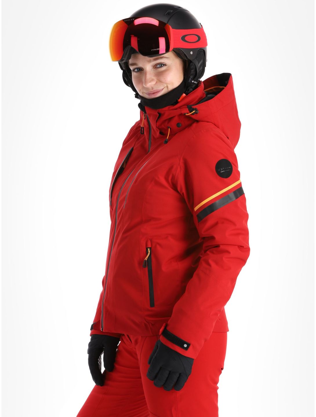 Icepeak, Friona AA Jas gevoerd dames Burgundy Bordeaux 