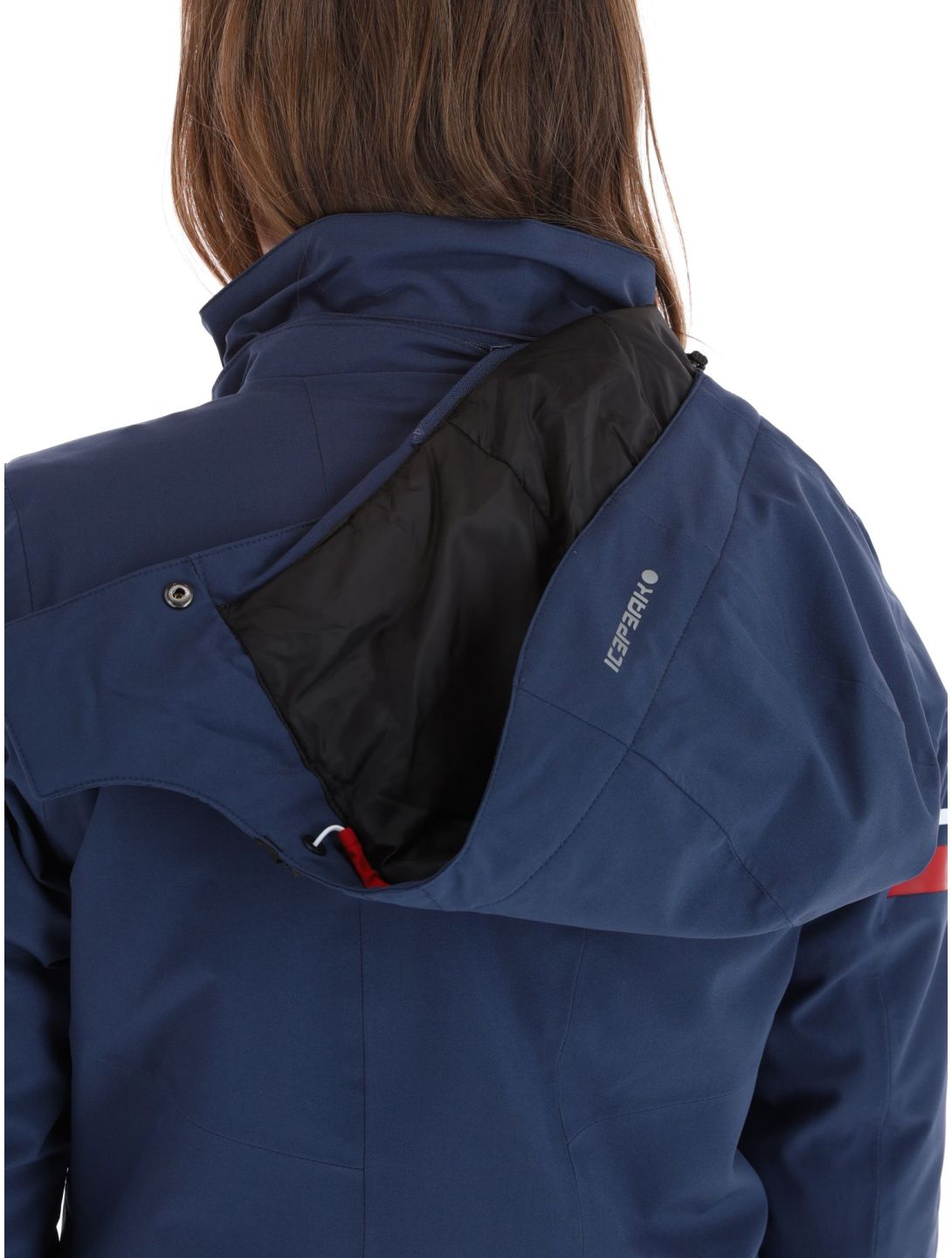 Icepeak, Friona AA Jas gevoerd dames Dark Blue Blauw 