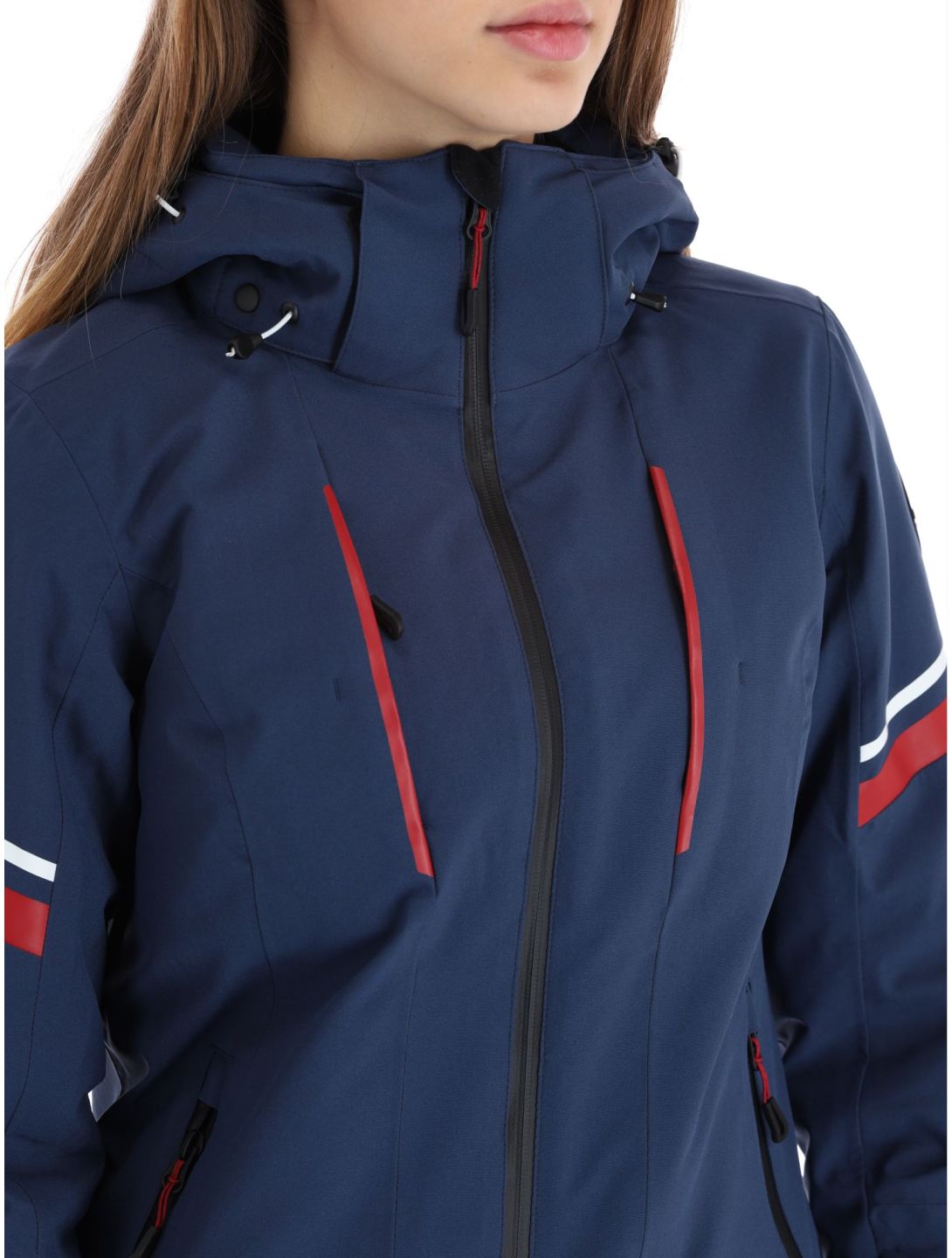 Icepeak, Friona AA Jas gevoerd dames Dark Blue Blauw 