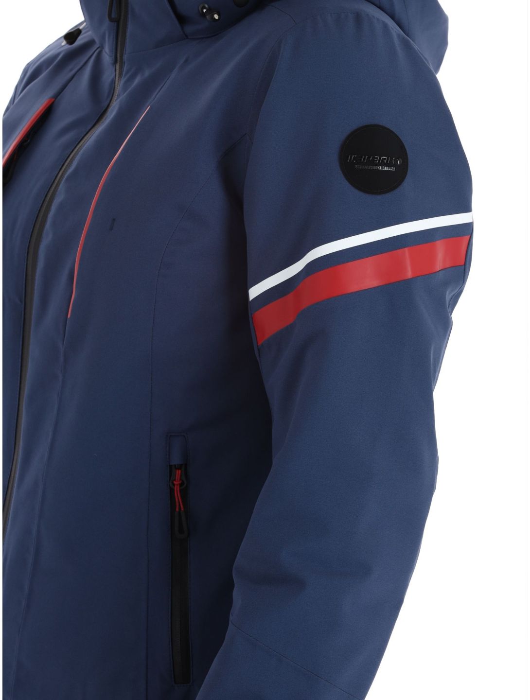 Icepeak, Friona AA Jas gevoerd dames Dark Blue Blauw 