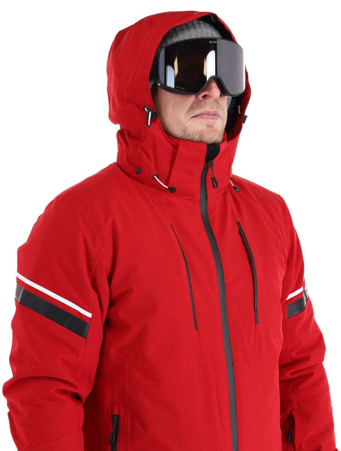 Icepeak, Frisco ski-jas heren Burgundy bordeaux 