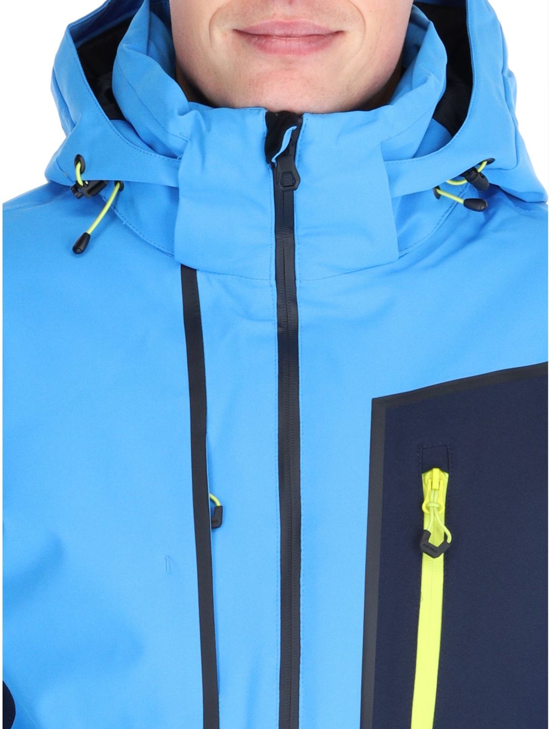 Icepeak, Frisco AA Jas gevoerd heren Sky Blue Blauw 