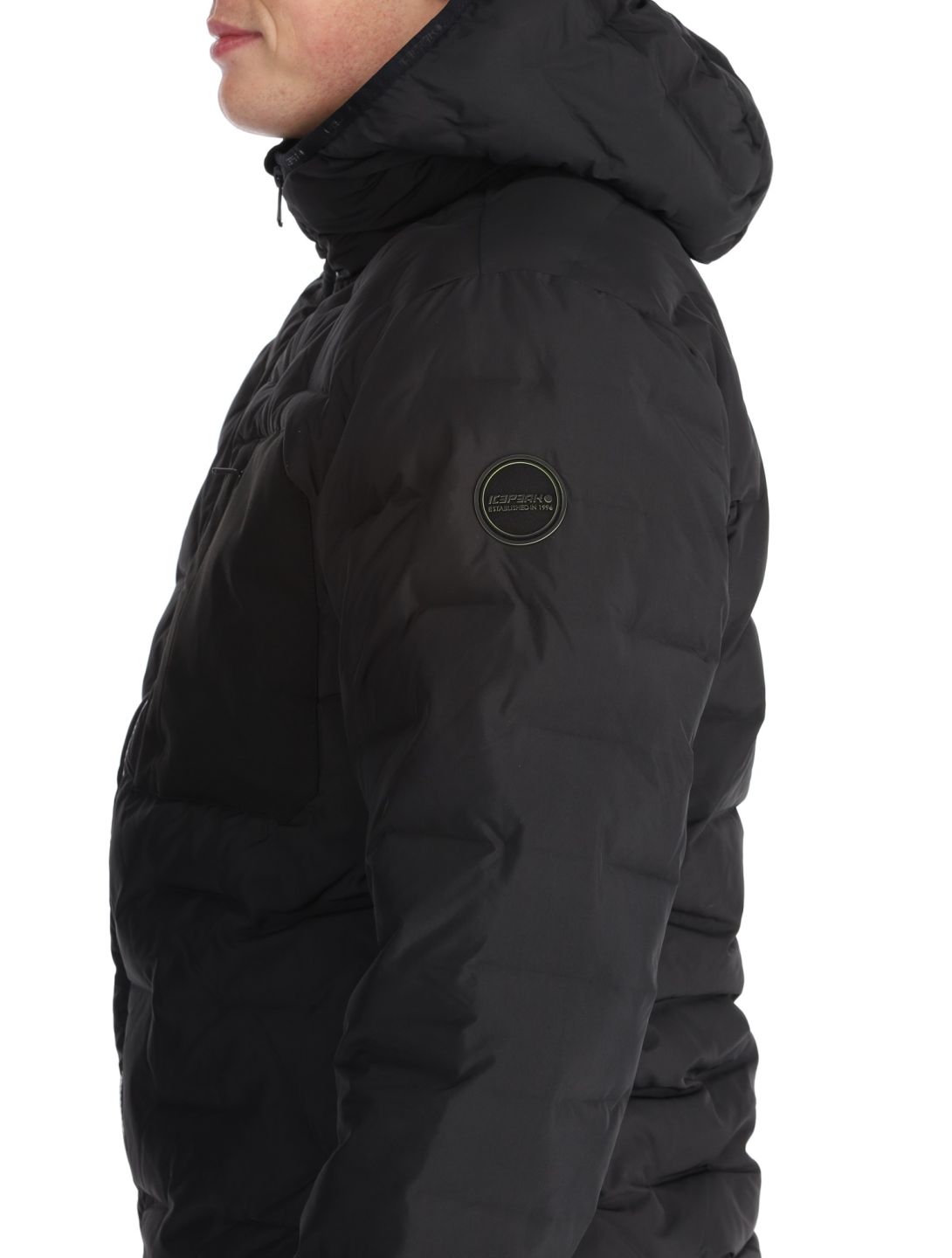 Icepeak, Frontier AA Jas gevoerd heren Black Zwart 