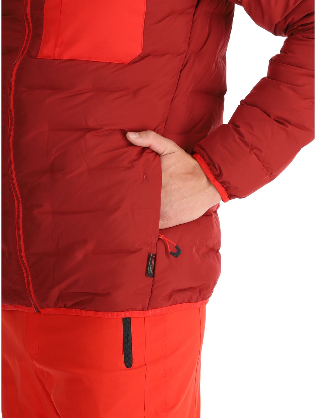 Icepeak, Frontier AA Jas gevoerd heren Cranberry Rood 