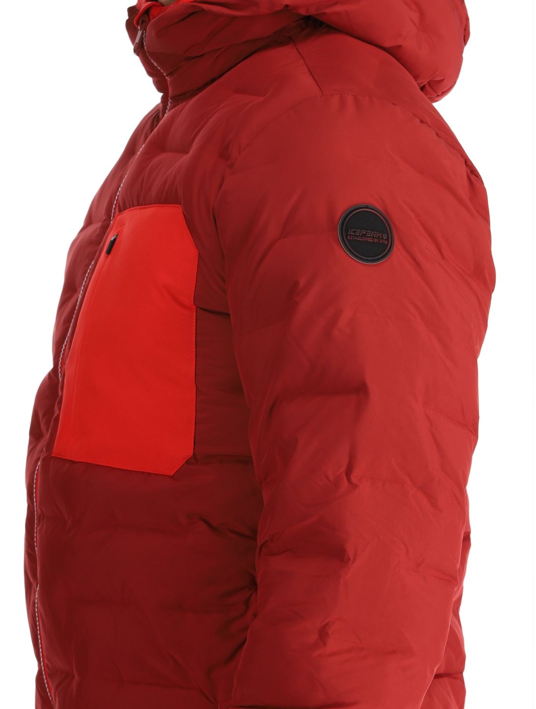 Icepeak, Frontier AA Jas gevoerd heren Cranberry Rood 