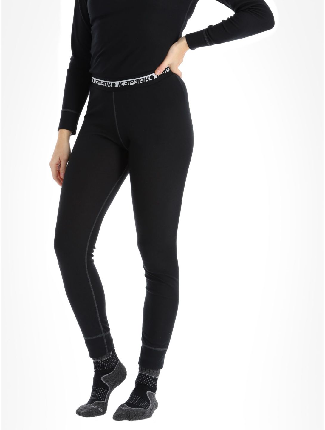 Icepeak, Iveye thermoset dames Black zwart 