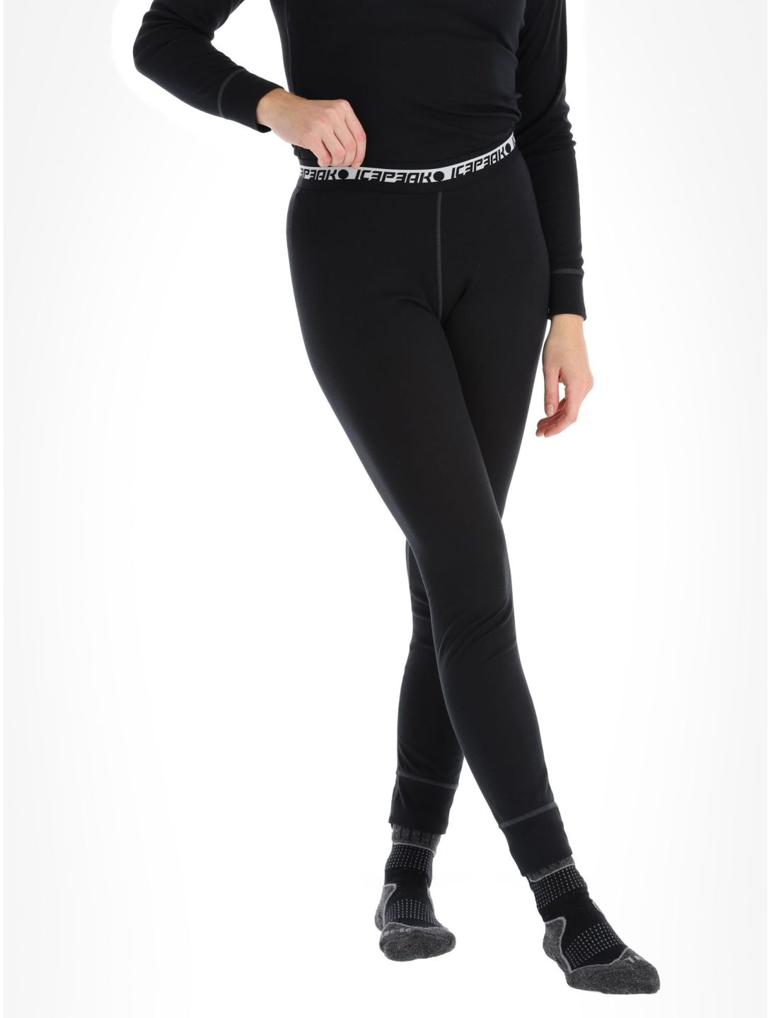 Icepeak, Iveye thermoset dames Black zwart 