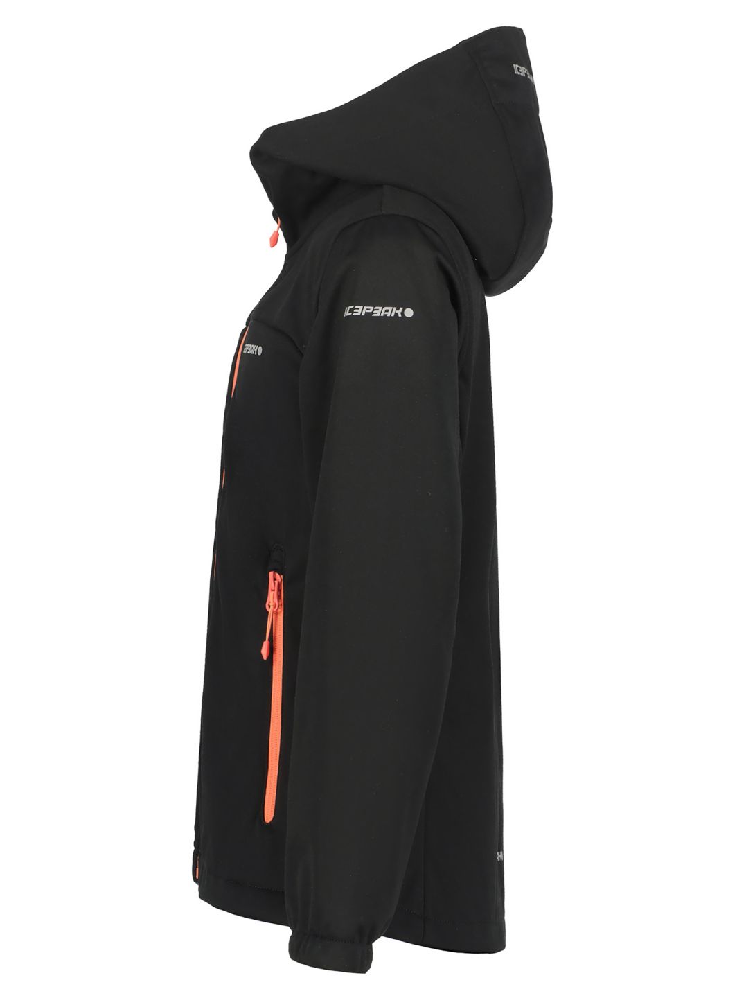 Icepeak, Kleve JR softshell ski-jas kinderen Black zwart 