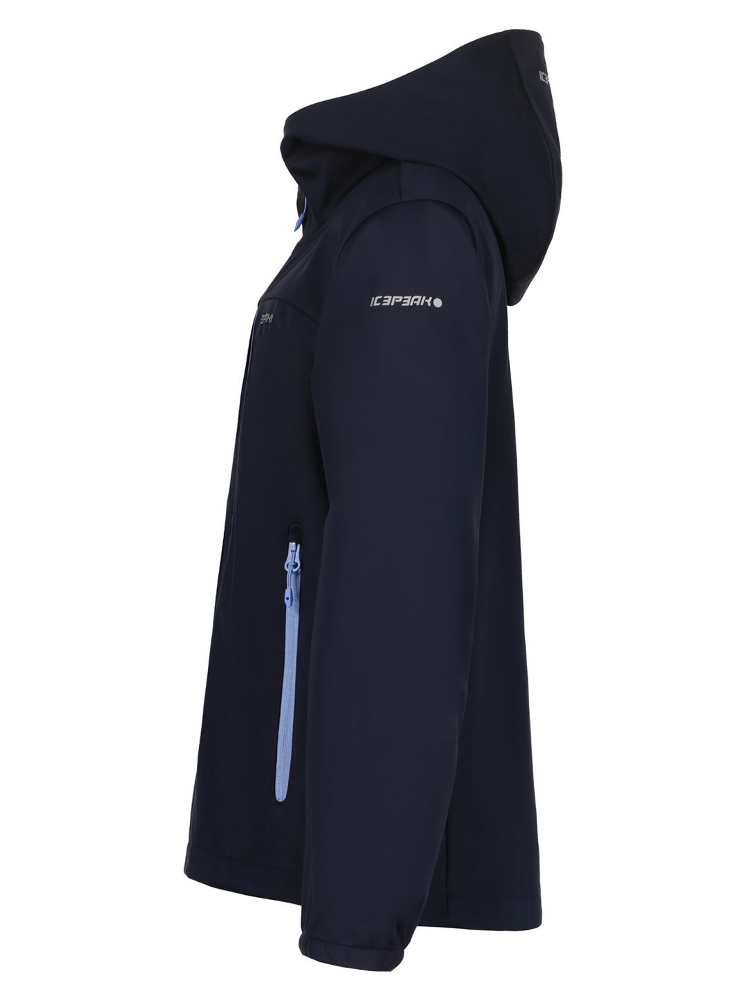 Icepeak, Kleve JR AC Softshell jas kinderen Blue Blauw 