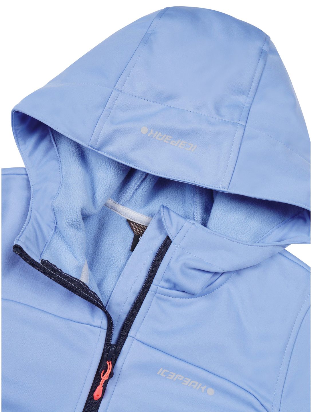 Icepeak, Kleve JR softshell ski-jas kinderen Light Blue blauw 