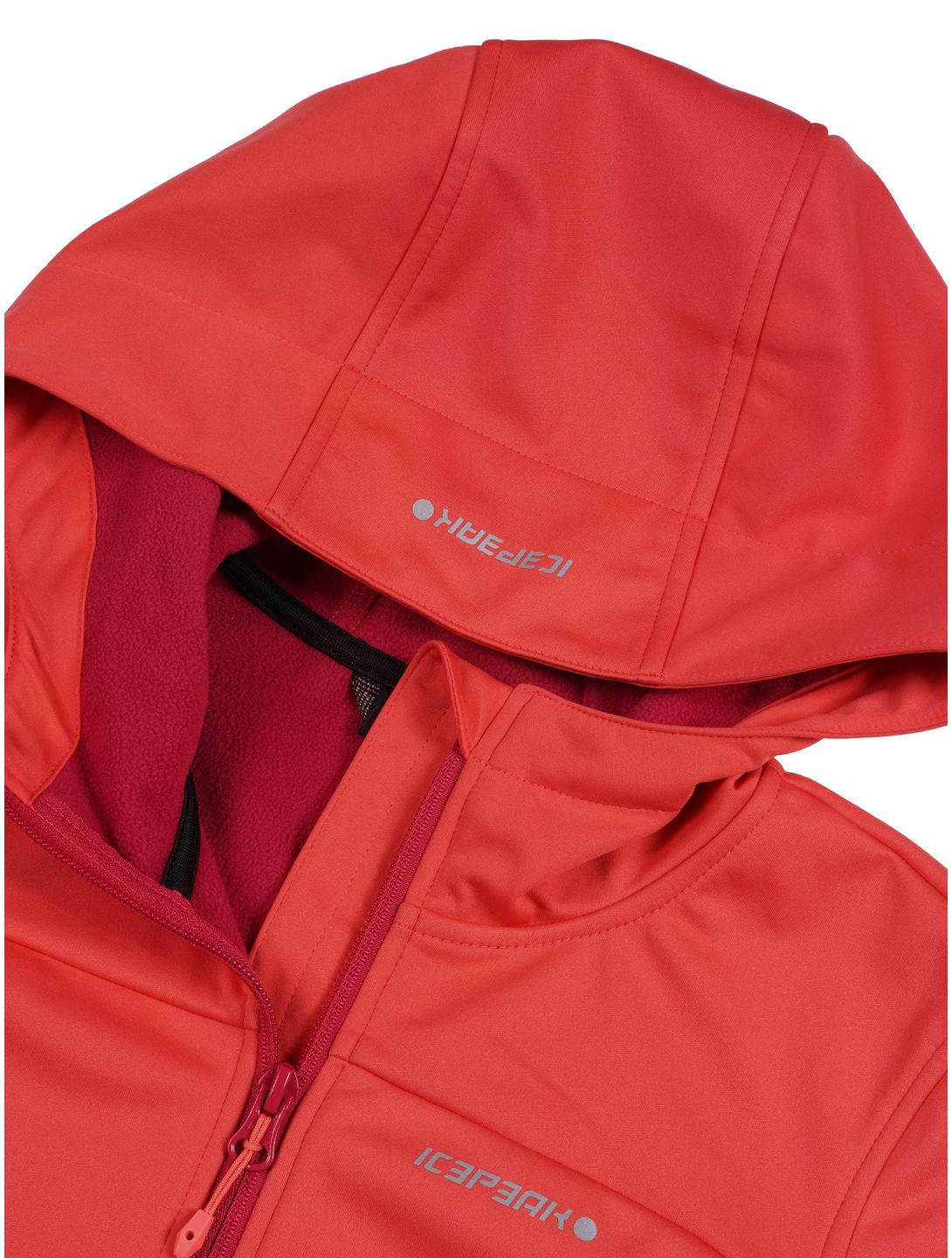 Icepeak, Kleve JR softshell ski-jas kinderen Mandarine oranje 