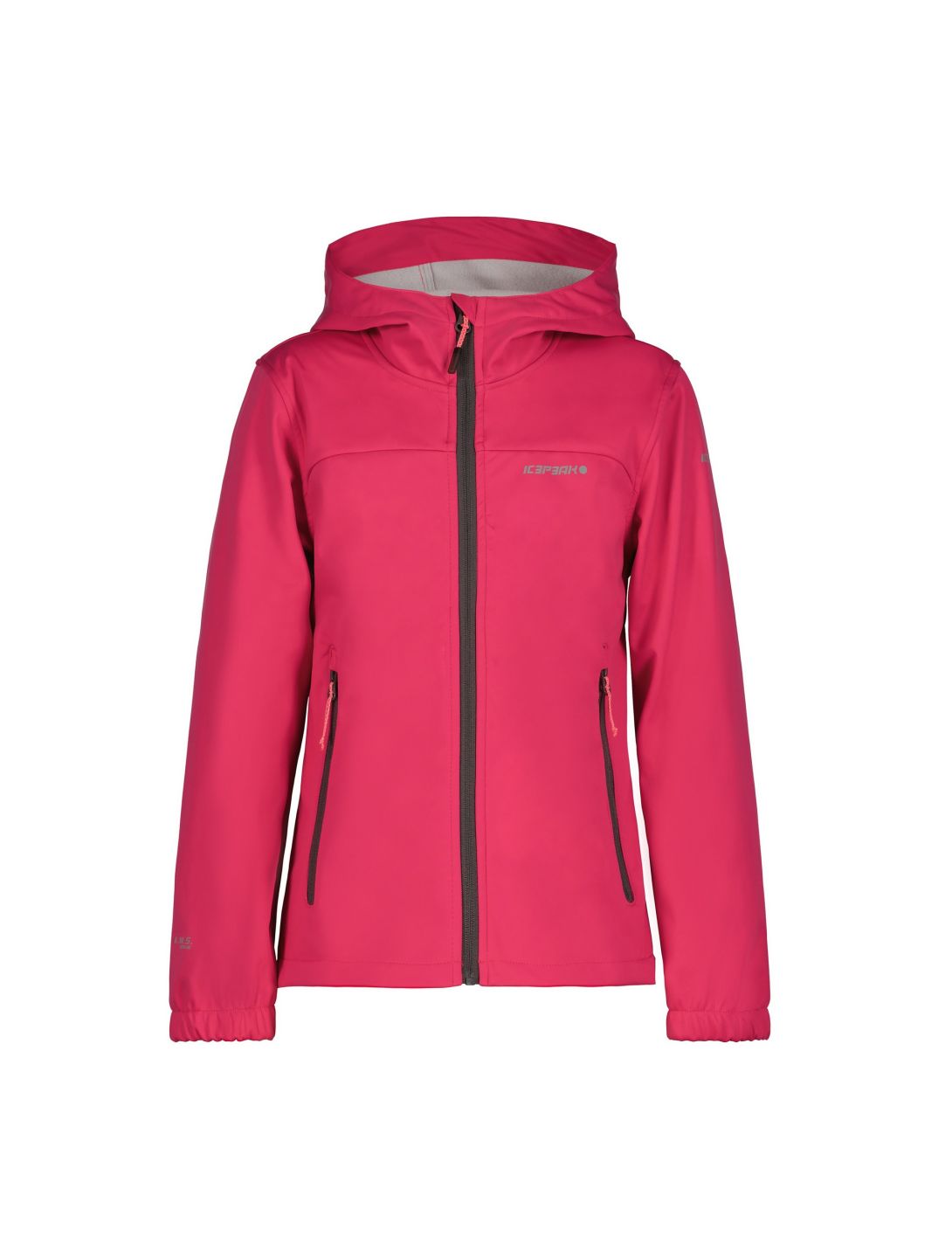 Icepeak, Kleve Jr softshell ski-jas kinderen roze 