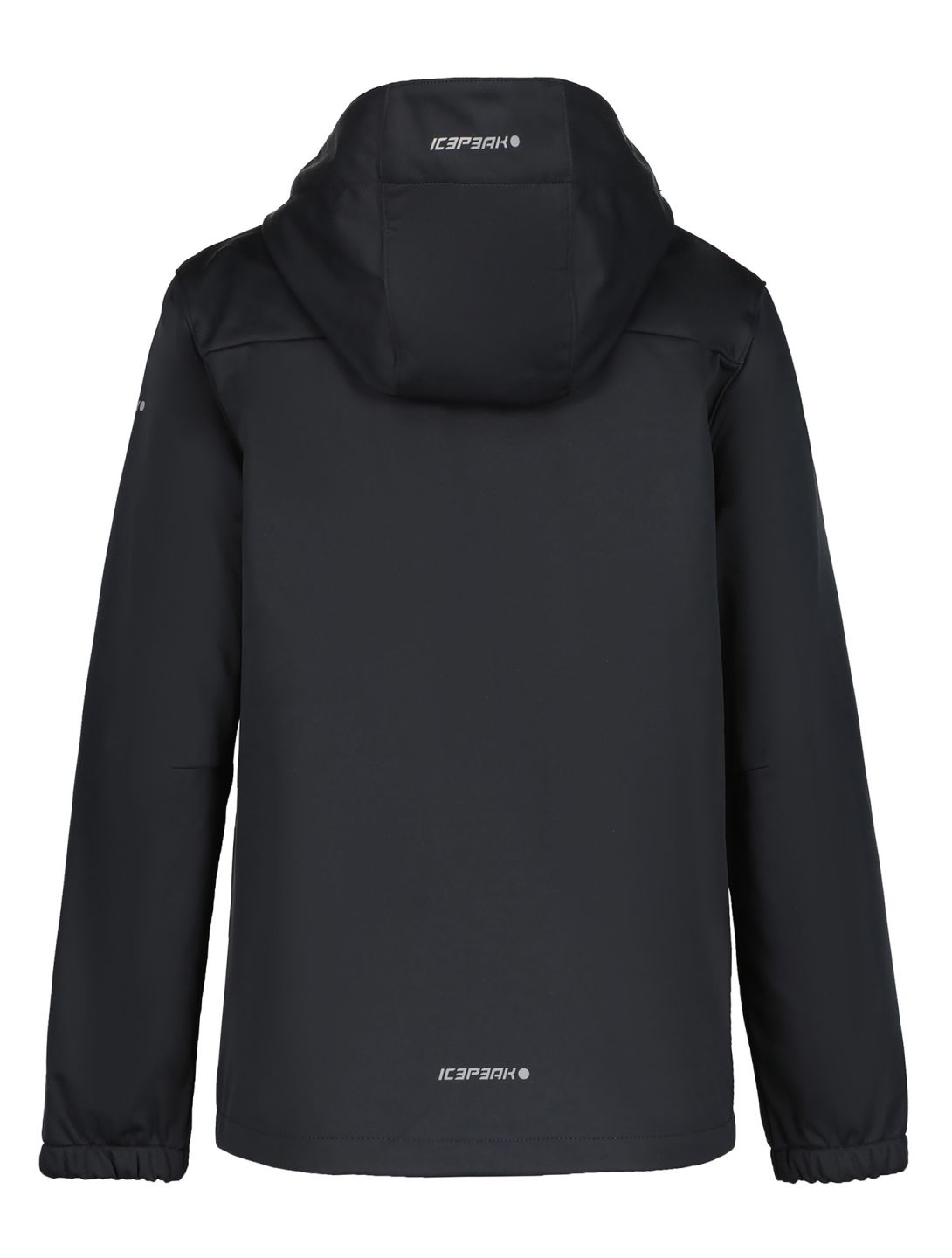 Icepeak, Kline JR softshell ski-jas kinderen Anthracite grijs 