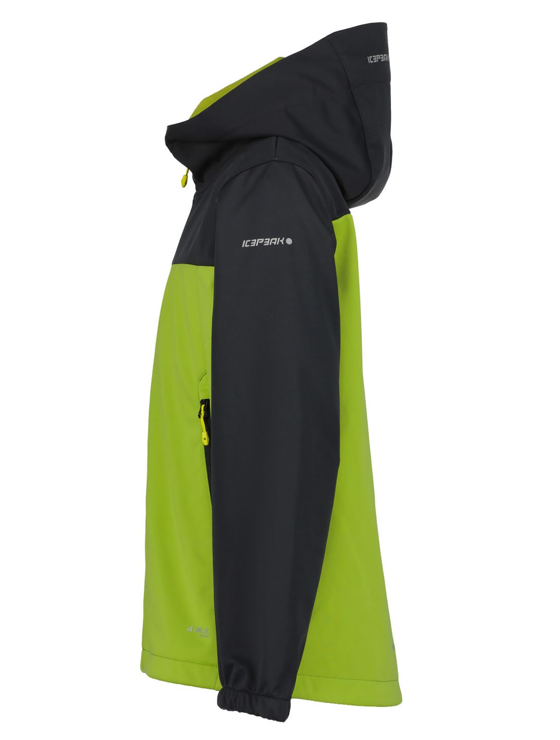 Icepeak, Kline JR softshell ski-jas kinderen Asparagus groen 