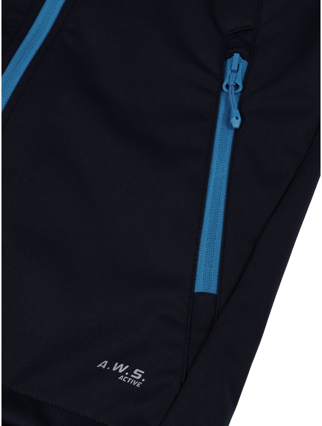 Icepeak, Kline JR softshell ski-jas kinderen Blue blauw 